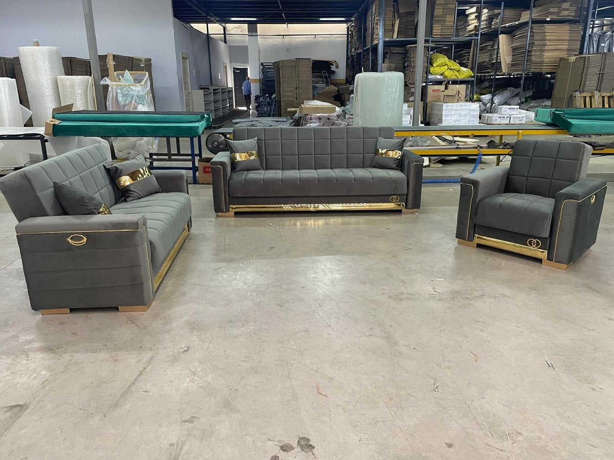 Grey Gulf Sofa Bed from Kensley Home
