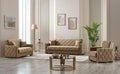 Brown Hegel Chester Sofa Bed with Storage from Kensley Home