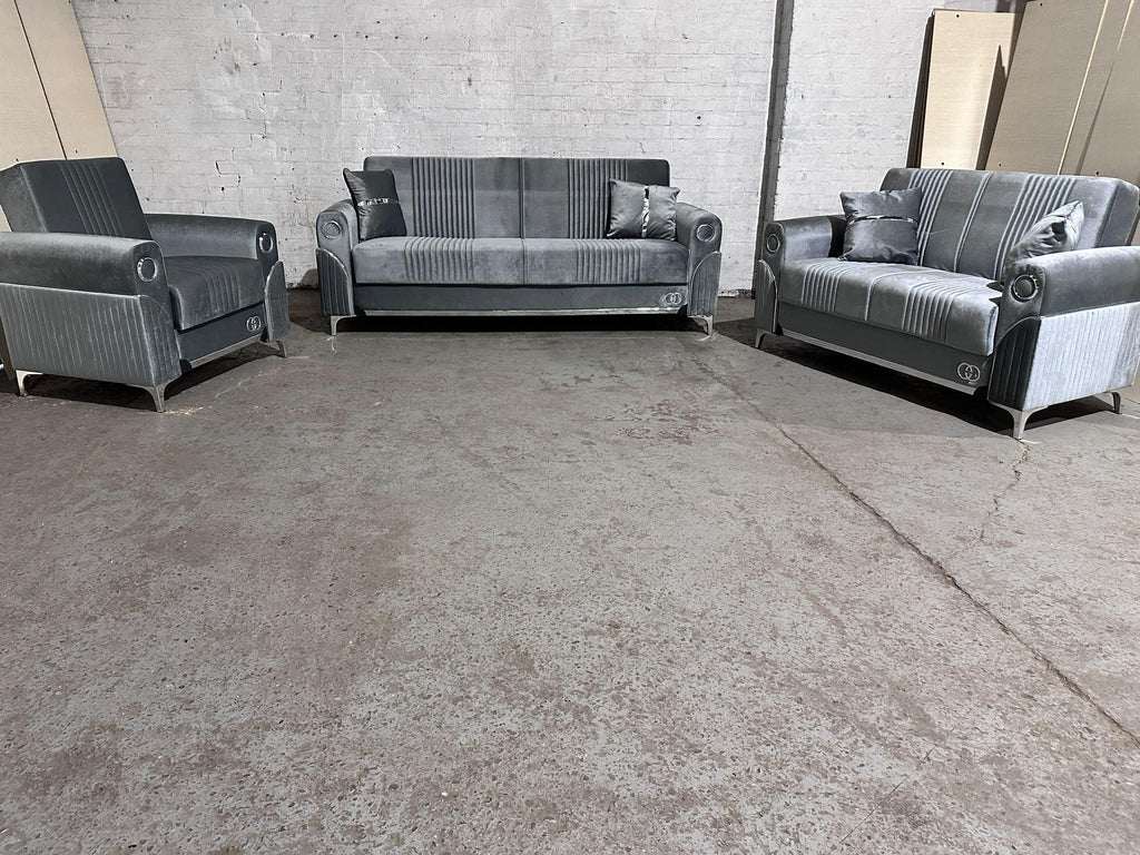 Grey Nova Sofa Bed from Kensley Home