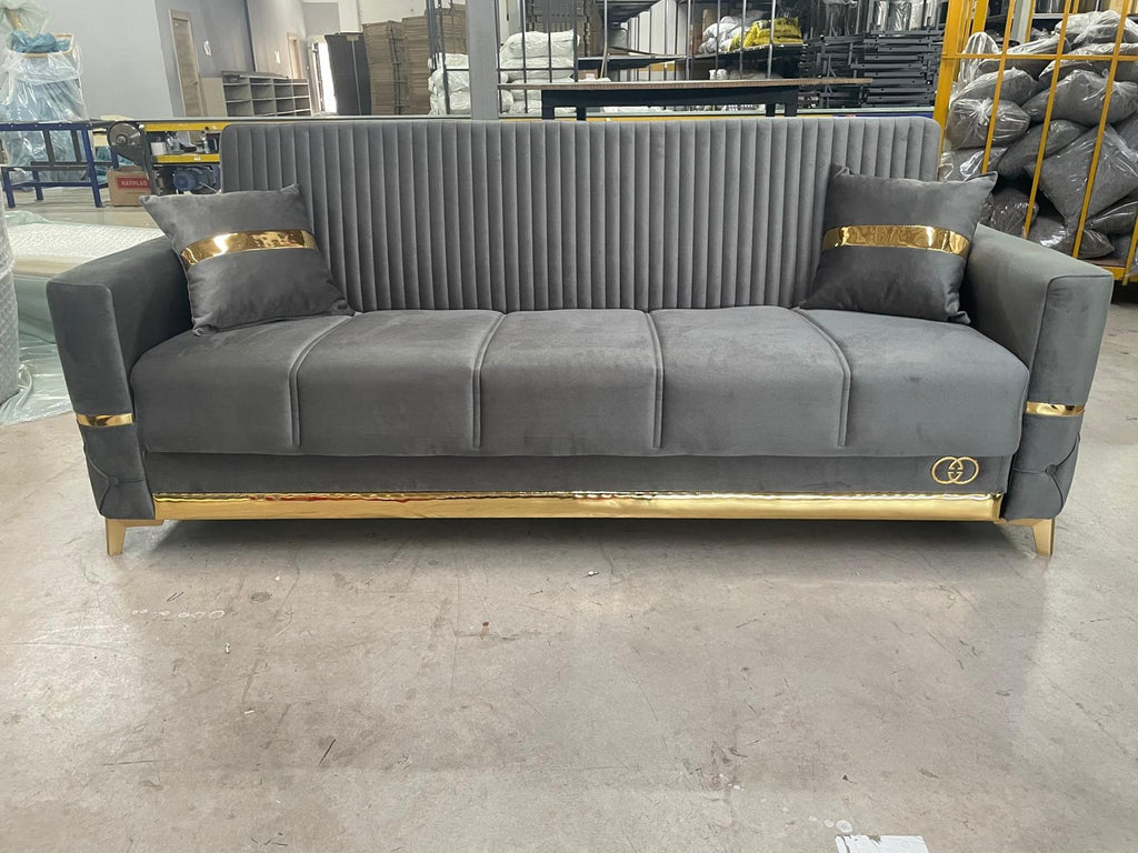 Grey Viva Sofa Bed from Kensley Home